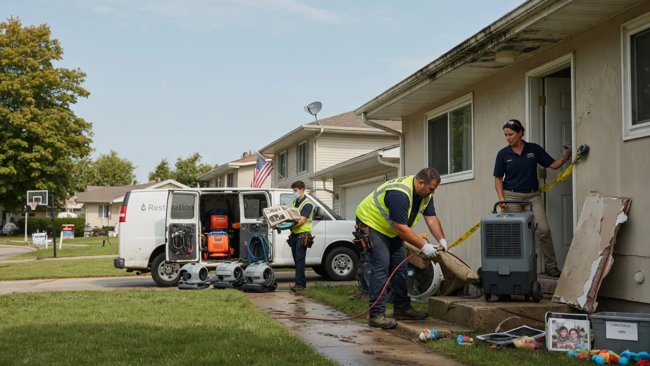 Water Damage Restoration in Freeburg, IL near me